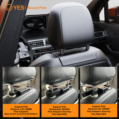 10.1 inch Android 10  Car Headrest Monitor,Touch Screen,Support Phone Mirror Link/HDMI in+Out/Bluetooth/USB/SD Headrest Video Player
