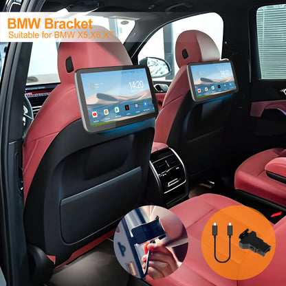 10.1 inch Android 10  Car Headrest Monitor,Touch Screen,Support Phone Mirror Link/HDMI in+Out/Bluetooth/USB/SD Headrest Video Player