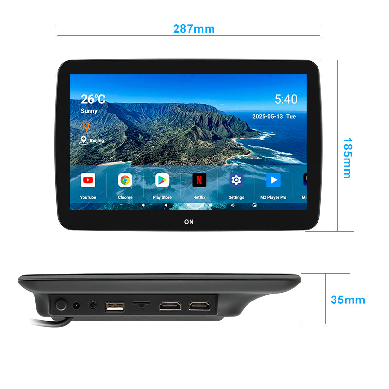 Sonice 1169 11.6"car headrest monitor/monitor/car monitor/car headrest/headrest monitor/android monitor/car display/car