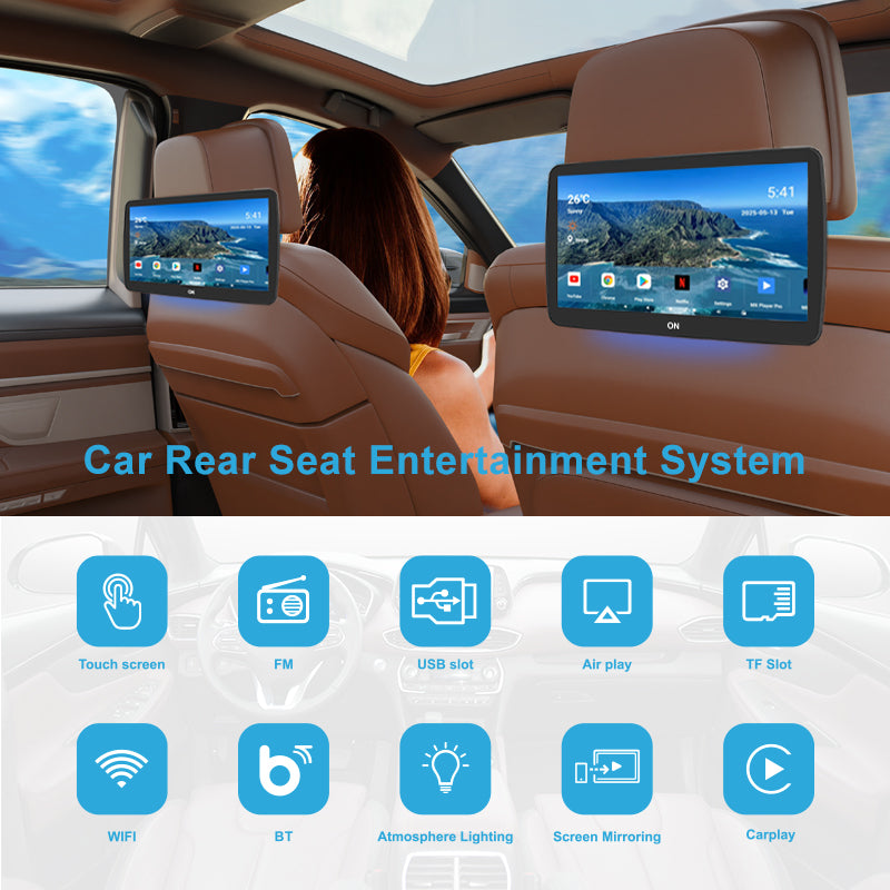Sonice 1169 11.6"car headrest monitor/monitor/car monitor/car headrest/headrest monitor/android monitor/car display/car