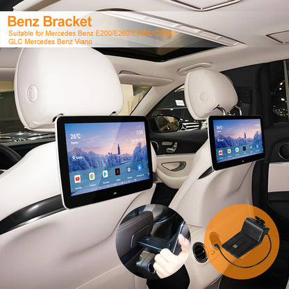 11.6inch 4K Car Android Display Screen,Portable Car TV Headrest Monitor Tablet for Cars Back seat Support Phone Wireless mirroring,Wireless CO-screen 256 colors Running ambinet light,WiFi/Bluetooth/HDMI in and out/USB/ Support 4K Video