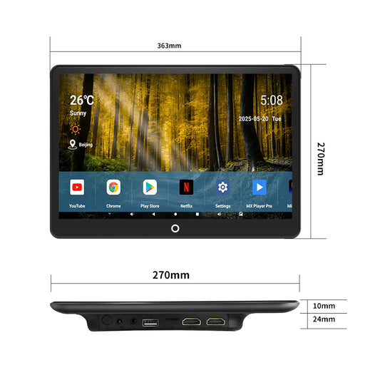 Car Rear Seat Entertainment System Android12 /15inch /3240X2160（副本）